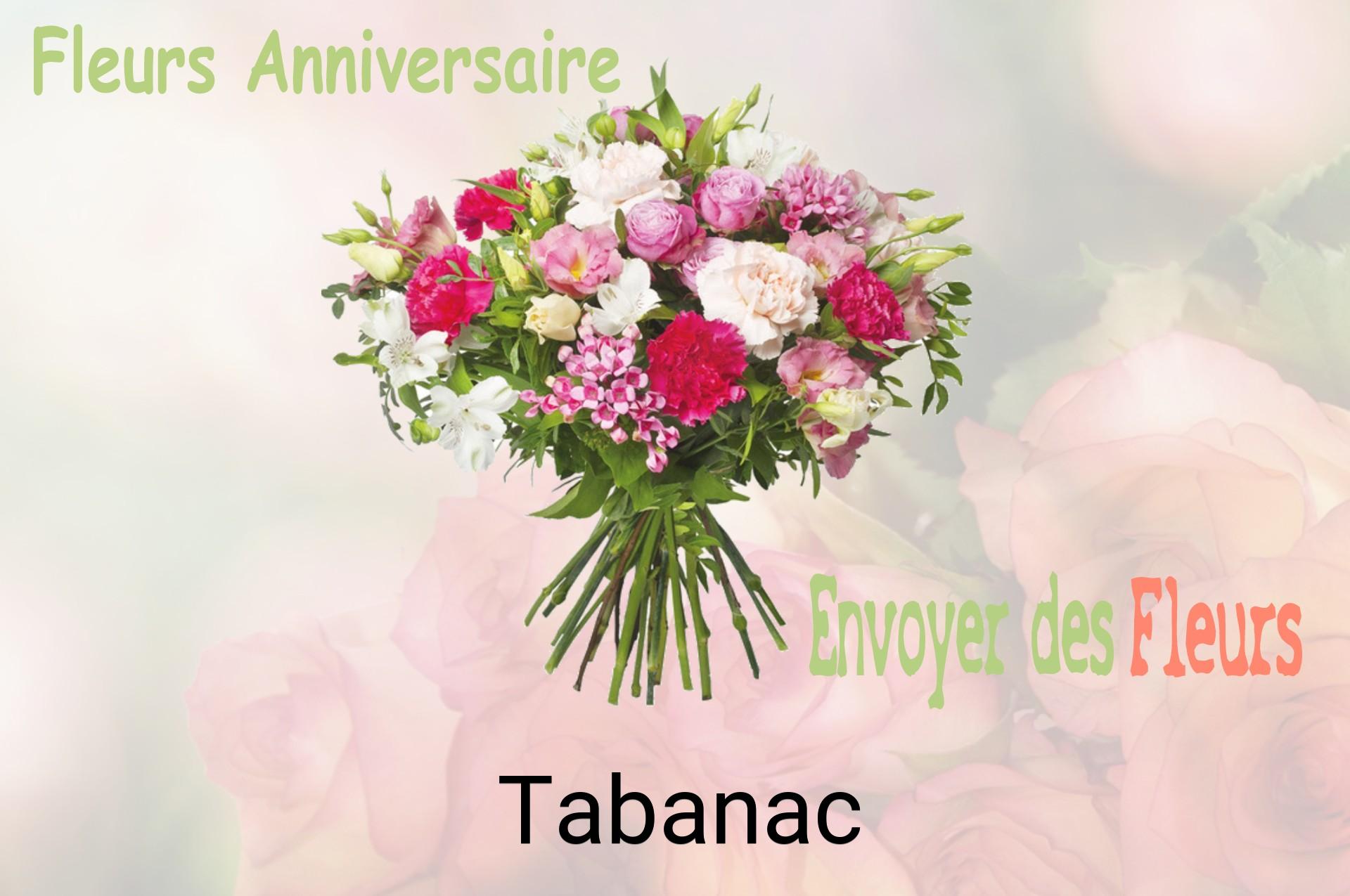 Bouquet de fleurs d’anniversaire livré à Tabanac